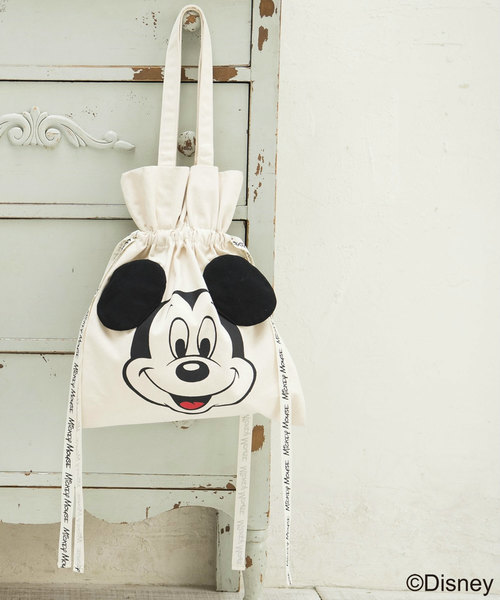 OLIVE des OLIVE（オリーブデオリーブ）の「ミッキー&ミニー トートBAG