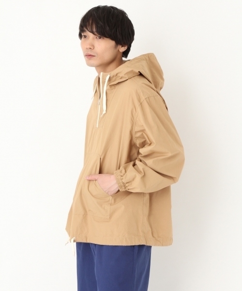 niko and...（ニコアンド）の「タイプライターアノラック【niko and ...】（ブルゾン・メンズ・カーキ/ホワイト/ベージュ・LARGE/MEDIUM）」の2枚目の写真