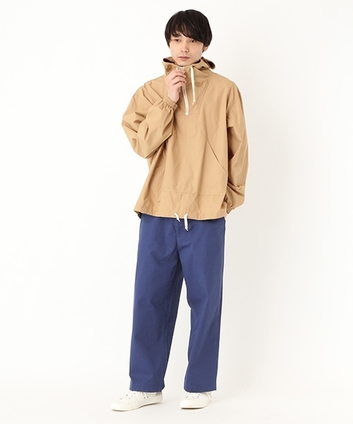 niko and...（ニコアンド）の「タイプライターアノラック【niko and ...】（ブルゾン・メンズ・カーキ/ホワイト/ベージュ・LARGE/MEDIUM）」の5枚目の写真