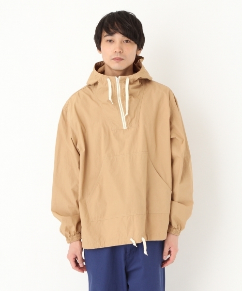 niko and...（ニコアンド）の「タイプライターアノラック【niko and ...】（ブルゾン・メンズ・カーキ/ホワイト/ベージュ・LARGE/MEDIUM）」の7枚目の写真