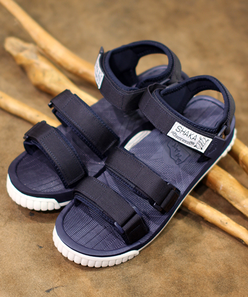 SHAKA（シャカ）の「別注カラー有【SHAKA / シャカ】NEO BUNGY（サンダル・レディース・ブラック/ネイビー/ブラック×ブラック/グレー/カーキブラウン/オリーブ/オレンジ/マスタード/ベビーピンク/パープル/アイボリー/グレイッシュブルー/ロイヤルブルー/ピンク/ラベンダー・23cm/25cm/26cm/24cm/27cm/28cm/29cm）」の7枚目の写真