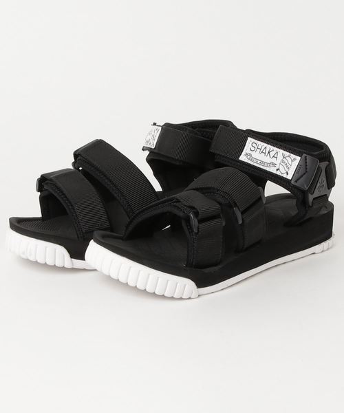 SHAKA(シャカ)の「別注カラー有【SHAKA / シャカ】NEO BUNGY(サンダル)」|ブラック