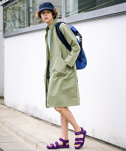 SHAKA（シャカ）の「別注カラー有【SHAKA / シャカ】NEO BUNGY（サンダル・レディース・ブラック/ネイビー/ブラック×ブラック/グレー/カーキブラウン/オリーブ/オレンジ/マスタード/ベビーピンク/パープル/アイボリー/グレイッシュブルー/ロイヤルブルー/ピンク/ラベンダー・23cm/25cm/26cm/24cm/27cm/28cm/29cm）」の22枚目の写真