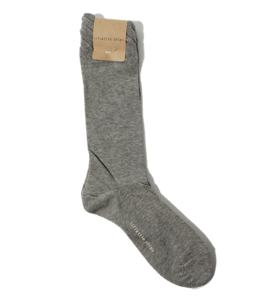 SHIPS for women(シップスフォーウィメン)の「liflattie:コットン スラントソックス(ソックス/靴下・レディース・ナチュラル/グレー/ダークグレー・ONE SIZE)」の1枚目の写真