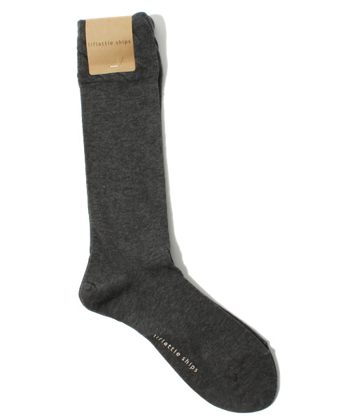 SHIPS for women(シップスフォーウィメン)の「liflattie:コットン スラントソックス(ソックス/靴下・レディース・ナチュラル/グレー/ダークグレー・ONE SIZE)」の2枚目の写真