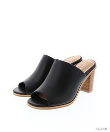 RANDA | スタックヒールミュールサンダル(サンダル)