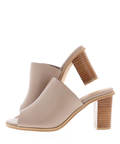 RANDA（ランダ）の「スタックヒールミュールサンダル（サンダル・レディース・ブラック/ベージュ系その他・LL/S/M/L）」の8枚目の写真