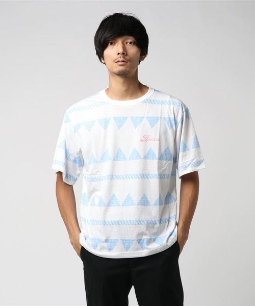 BUCCA 44（ブッカフォーティーフォー）の「【BUCCA 44】ロープ総柄TEEシャツ（Tシャツ/カットソー・メンズ・ブルー/レッド・MEDIUM/LARGE/X-LARGE/XX-LARGE/XXX-LARGE）」の9枚目の写真