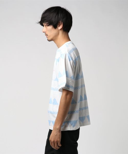 BUCCA 44（ブッカフォーティーフォー）の「【BUCCA 44】ロープ総柄TEEシャツ（Tシャツ/カットソー・メンズ・ブルー/レッド・MEDIUM/LARGE/X-LARGE/XX-LARGE/XXX-LARGE）」の11枚目の写真