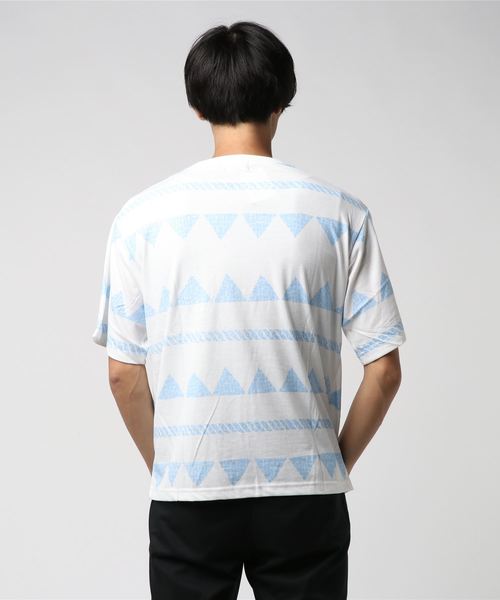 BUCCA 44（ブッカフォーティーフォー）の「【BUCCA 44】ロープ総柄TEEシャツ（Tシャツ/カットソー・メンズ・ブルー/レッド・MEDIUM/LARGE/X-LARGE/XX-LARGE/XXX-LARGE）」の12枚目の写真