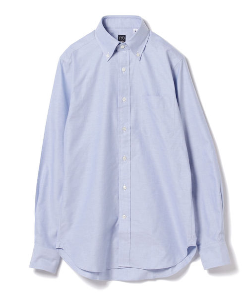 BEAMS F（ビームスエフ）の「◎BEAMS F / ピンオックス ボタンダウンシャツ（シャツ/ブラウス・メンズ・ホワイト/ライトブルー・40/38/39/37/43/41/42）」の9枚目の写真
