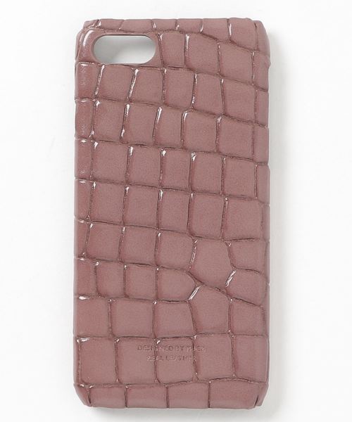 DouDou（ドゥドゥ）の「型押しiphoneケース7.8（その他小物・レディース・オフホワイト/ベージュ/ピンク・FREE）」の3枚目の写真