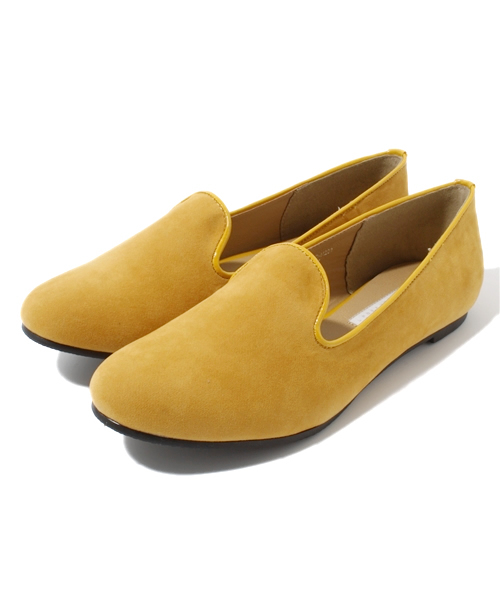 SENSE OF PLACE by URBAN RESEARCH（センスオブプレイスバイアーバンリサーチ）の「スエードオペラシューズ　（その他シューズ・レディース・ブルー/イエロー/オレンジ/ネイビー/ブラック・37/36/38）」の5枚目の写真