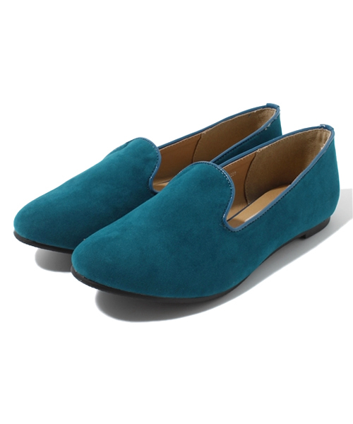 SENSE OF PLACE by URBAN RESEARCH（センスオブプレイスバイアーバンリサーチ）の「スエードオペラシューズ　（その他シューズ・レディース・ブルー/イエロー/オレンジ/ネイビー/ブラック・37/36/38）」の4枚目の写真