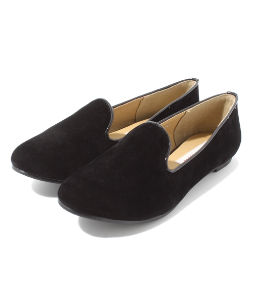 SENSE OF PLACE by URBAN RESEARCH（センスオブプレイスバイアーバンリサーチ）の「スエードオペラシューズ　（その他シューズ・レディース・ブルー/イエロー/オレンジ/ネイビー/ブラック・37/36/38）」の2枚目の写真