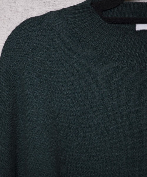 LUGG NAGG(ラグナグ)の「【Jewelobe/ ジュエローブ】サイドスリット ワイドニット プルオーバー(ニット/セーター・レディース・ブラック/ネイビー/グレー/グリーン・FREE)」の10枚目の写真