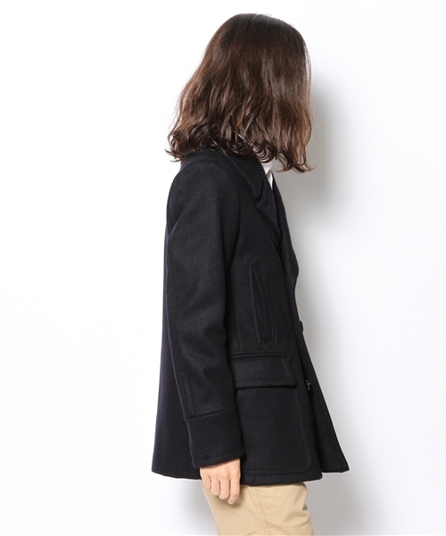 Kemit ピーコート メンズ 定価7.6万KEMIT×ESTNATION ウールパイル