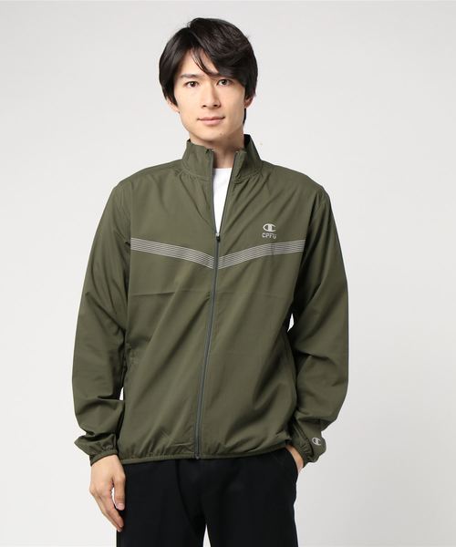 Champion(チャンピオン)の「【Champion/チャンピオン】メンズ CPFU ジャケット(その他アウター・メンズ・オリーブ/レッド系その他6/ダークブルー/ライトグレー・X-LARGE/MEDIUM/LARGE)」の2枚目の写真