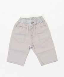 BeBe | BeBe/シャンブレーＵＶストライプ切替7分丈パンツ(その他パンツ)