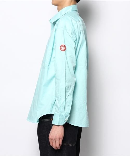 BEAMS（ビームス）の「C.E / BIG MONO SHIRT（シャツ/ブラウス・メンズ・ライトブルー・MEDIUM/SMALL）」の2枚目の写真