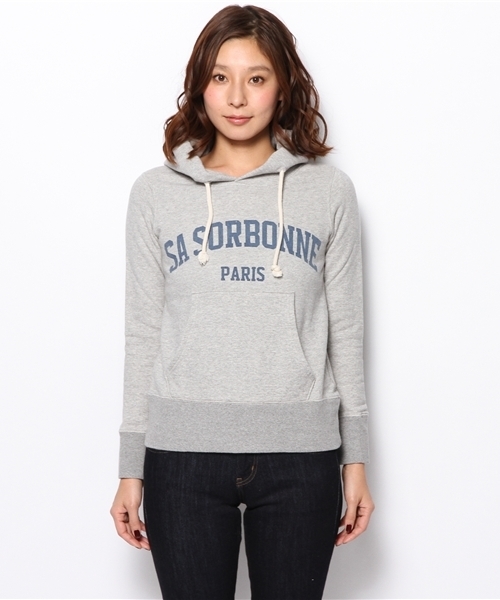 SHIPS for women（シップスフォーウィメン）の「SHINZONE:LA SORBONN スウェット（パーカー・レディース・ライトホワイト/グレー・ONE SIZE）」の4枚目の写真