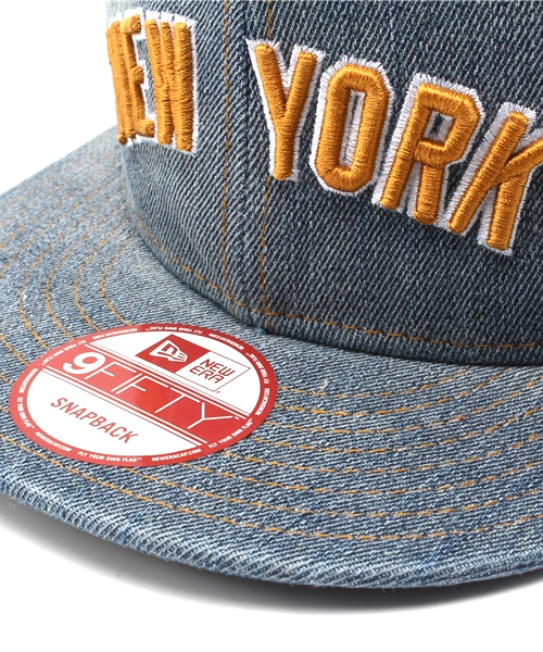 NEW ERA（ニューエラ）の「WEGO/9FIFTY NEW YORK DENIM（キャップ・メンズ・ライトインディゴブルー・FREE）」の2枚目の写真