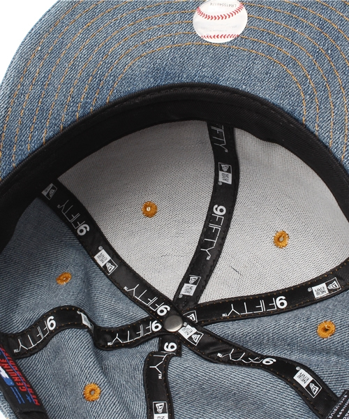 NEW ERA（ニューエラ）の「WEGO/9FIFTY NEW YORK DENIM（キャップ・メンズ・ライトインディゴブルー・FREE）」の5枚目の写真