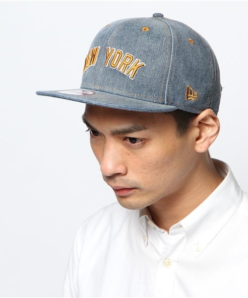 NEW ERA（ニューエラ）の「WEGO/9FIFTY NEW YORK DENIM（キャップ・メンズ・ライトインディゴブルー・FREE）」の9枚目の写真