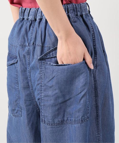 JOINT WORKS（ジョイントワークス）の「テンセルワイドパンツ（その他パンツ・レディース・ブルー系その他/キャメル・FREE）」の10枚目の写真