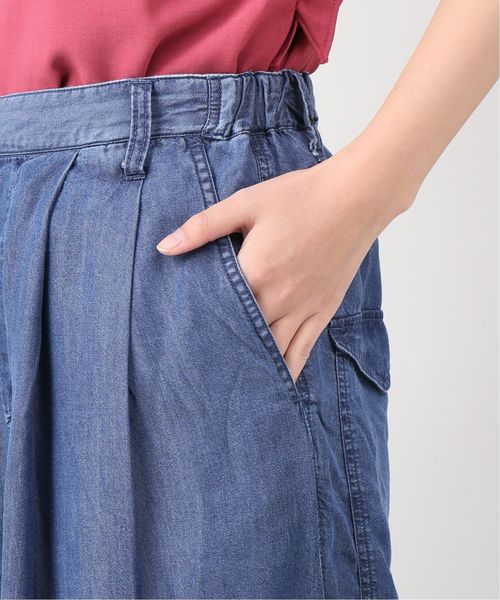 JOINT WORKS（ジョイントワークス）の「テンセルワイドパンツ（その他パンツ・レディース・ブルー系その他/キャメル・FREE）」の11枚目の写真