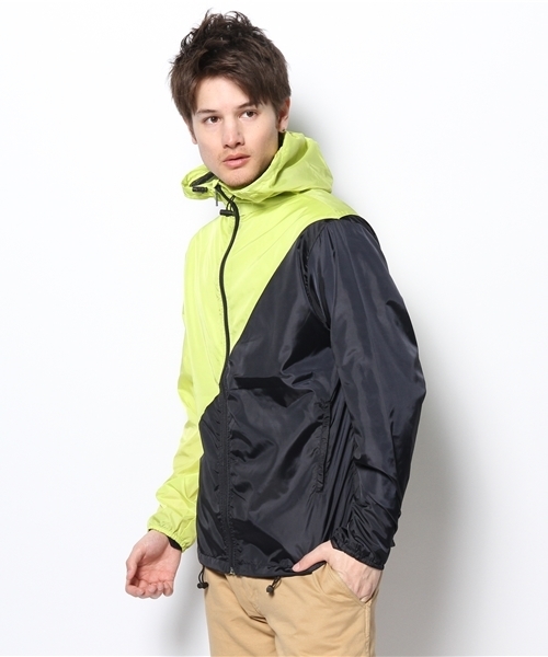 VENCEEXCHANGE（ヴァンスエクスチェンジ）の「MキリカエマウンテンPK（マウンテンパーカー・メンズ・イエロー/ピンク・MEDIUM/SMALL/LARGE）」の2枚目の写真