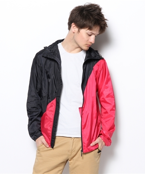 VENCEEXCHANGE（ヴァンスエクスチェンジ）の「MキリカエマウンテンPK（マウンテンパーカー・メンズ・イエロー/ピンク・MEDIUM/SMALL/LARGE）」の7枚目の写真