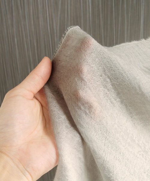 Filomo（フィローモ）の「[Filomo]カシミヤ100％ジャガードストール（ストール/ショール・レディース・アイボリー・FREE）」の5枚目の写真