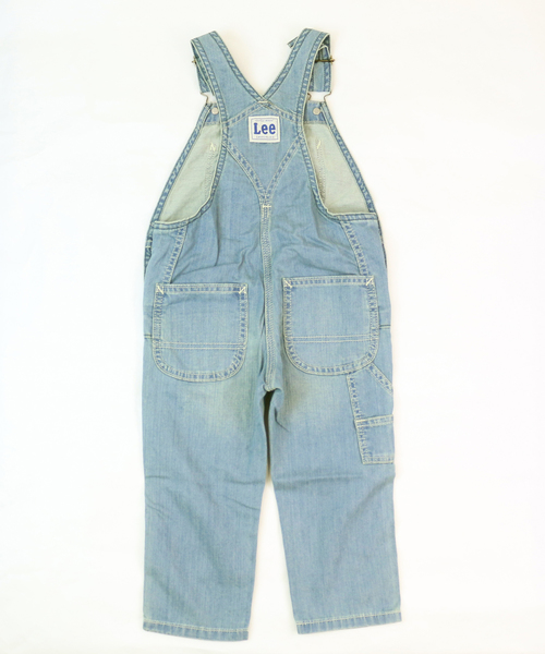 Lee(リー)の「LEE/リー デニムオーバーオール(サロペット/オーバーオール・キッズ・ダークインディゴブルー/ライトインディゴブルー・90cm/100cm/115cm)」の9枚目の写真