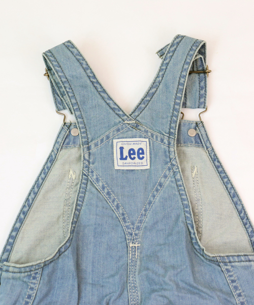 Lee(リー)の「LEE/リー デニムオーバーオール(サロペット/オーバーオール・キッズ・ダークインディゴブルー/ライトインディゴブルー・90cm/100cm/115cm)」の12枚目の写真