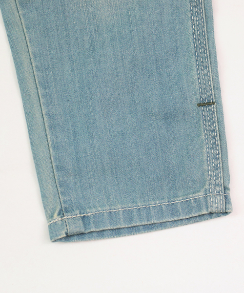 Lee(リー)の「LEE/リー デニムオーバーオール(サロペット/オーバーオール・キッズ・ダークインディゴブルー/ライトインディゴブルー・90cm/100cm/115cm)」の14枚目の写真