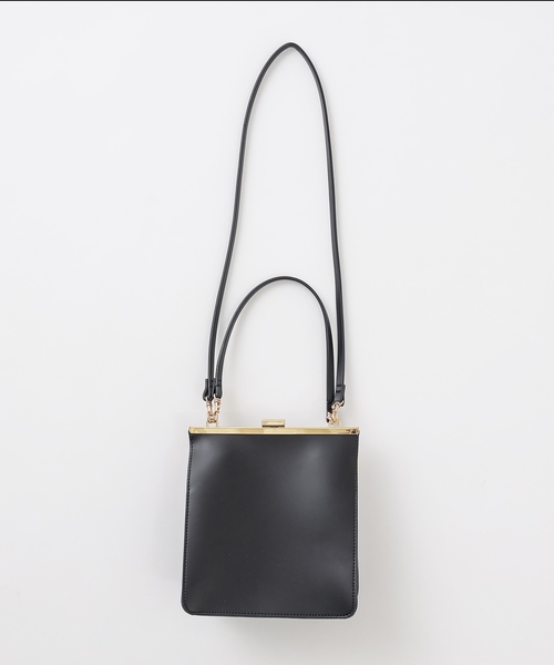 natural couture（ナチュラルクチュール）の「スクエアがま口