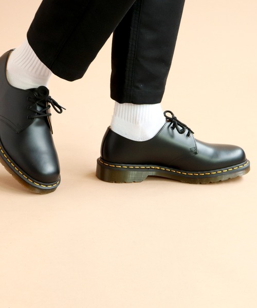 Dr. Martens(ドクターマーチン)の「【 Dr.Martens / ドクターマーチン 】1461 3EYE SHOE RIY(ドレスシューズ・メンズ・ブラック/チェリーレッド・7/8/9/4/5/6/3)」の7枚目の写真