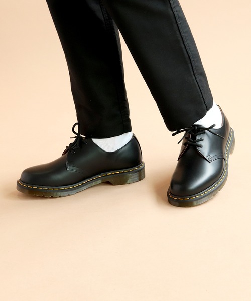 Dr. Martens(ドクターマーチン)の「【 Dr.Martens / ドクターマーチン 】1461 3EYE SHOE RIY(ドレスシューズ・メンズ・ブラック/チェリーレッド・7/8/9/4/5/6/3)」の6枚目の写真