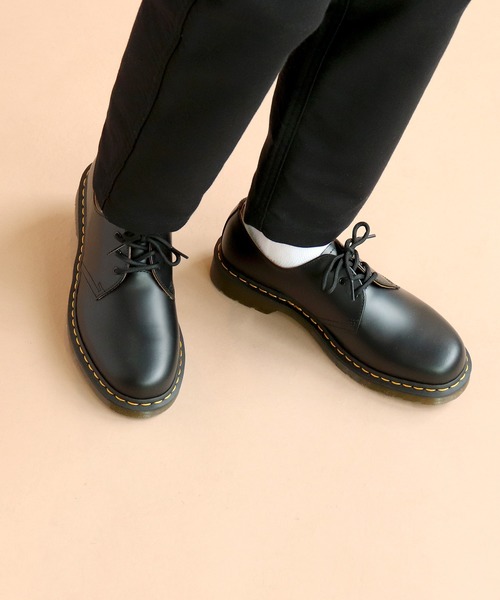 Dr. Martens(ドクターマーチン)の「【 Dr.Martens / ドクターマーチン 】1461 3EYE SHOE RIY(ドレスシューズ・メンズ・ブラック/チェリーレッド・7/8/9/4/5/6/3)」の8枚目の写真