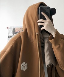 Meravel パーカー ブラウン AVIREX｜《WEB&DEPOT限定》Aスター プルパーカー/ A STAR PULL PARKA