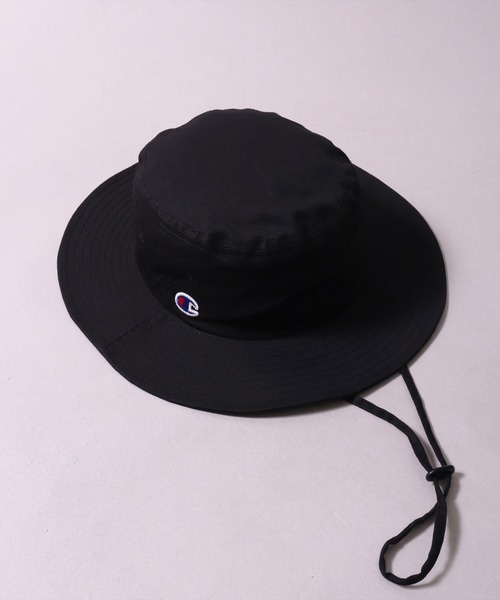 Champion(チャンピオン)の「(LF)【Champion】ブランド マーク アドベンチャーハット(ハット・レディース・ブラック/ネイビー/カモフラージュ/ワンウォッシュ/ホワイト・FREE)」の11枚目の写真