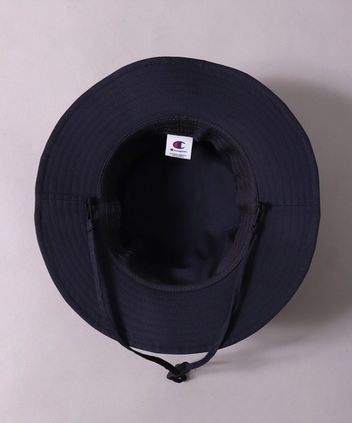 Champion(チャンピオン)の「(LF)【Champion】ブランド マーク アドベンチャーハット(ハット・レディース・ブラック/ネイビー/カモフラージュ/ワンウォッシュ/ホワイト・FREE)」の14枚目の写真