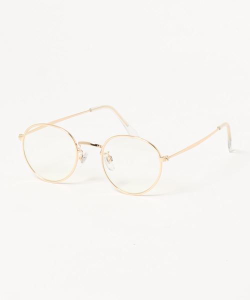 B.I.D.（ビーアイディー）の「メタルフレーム　デザイングラス（メガネ・レディース・ブラック/シルバー/ゴールド/ブラウン/ブラウン系その他/ブラック系その他・FREE）」の9枚目の写真