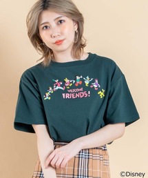 Disney | ∴WEGO/Disney レトロ刺繍Tシャツ(Tシャツ/カットソー)