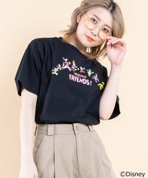 Disney | ∴WEGO/Disney レトロ刺繍Tシャツ(Tシャツ/カットソー)