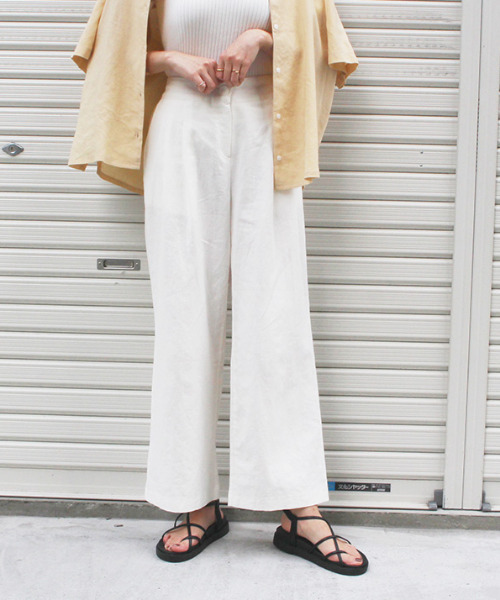 MODE ROBE（モードローブ）の「ストリングサンダル（サンダル・レディース・ブラック/アイボリー・23㎝/24㎝/25㎝/22.5㎝/23.5㎝/24.5㎝）」の6枚目の写真