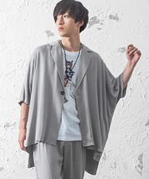 MinoriTY | 【2020春夏新作】とろみ素材ビッグドルマンテーラージャケット【セットアップ対象商品あり】(テーラードジャケット)