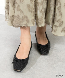 RANDA | キルティングフラットパンプス(パンプス)