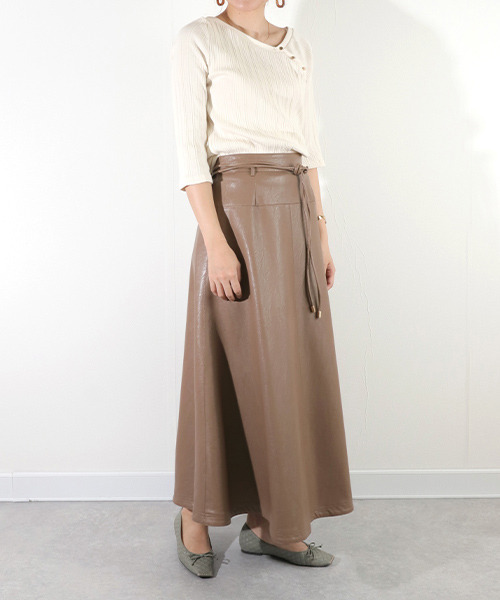 RANDA（ランダ）の「キルティングフラットパンプス（パンプス・レディース・ブラック/ブラウン/グリーン・23/24/25/22/25.5/22.5/24.5/23.5）」の18枚目の写真